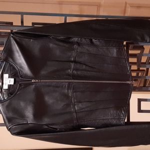 Nine West Leather Jkt